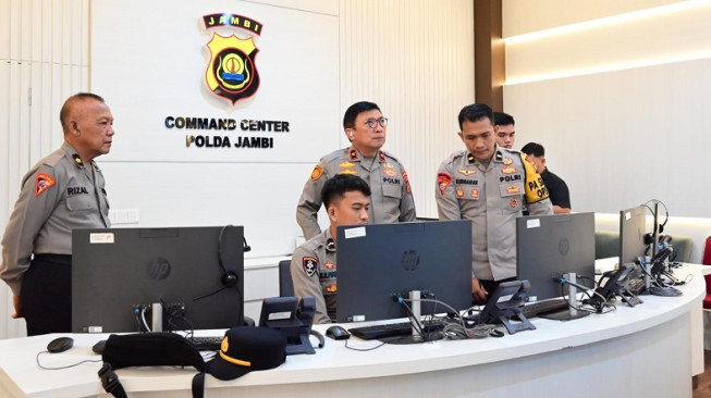Modernisasi Pelayanan, Polda Jambi Mantapkan Laporan Online dan Layanan Call Center 110